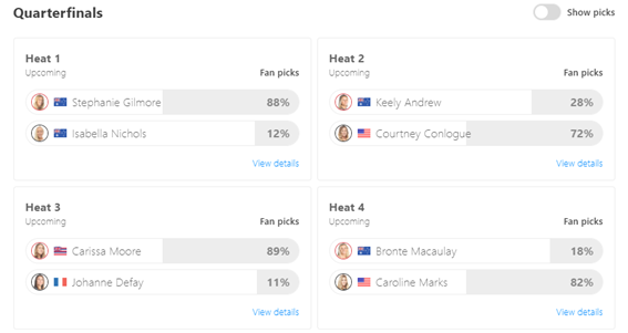 eliminados finales épicas