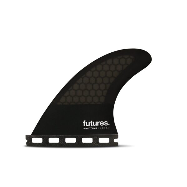 QD2 4.15'' Flat Honeycomb Quad Rears Fin Set