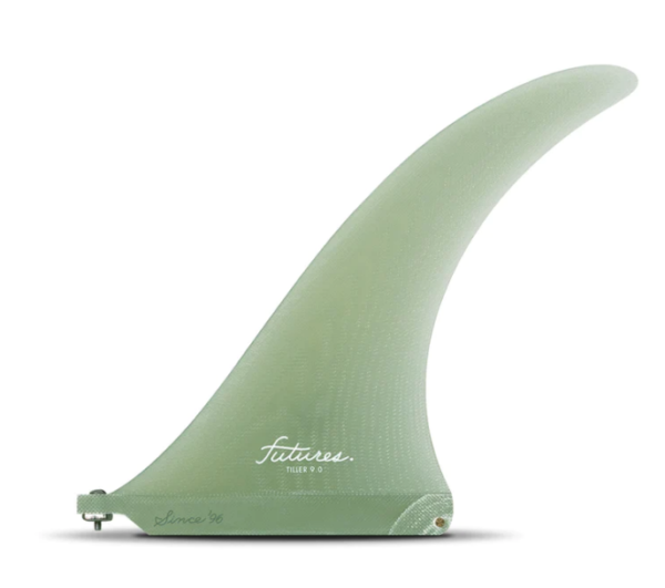 SINGLE FIBERGLASS TILLER VOLAN 9.0''