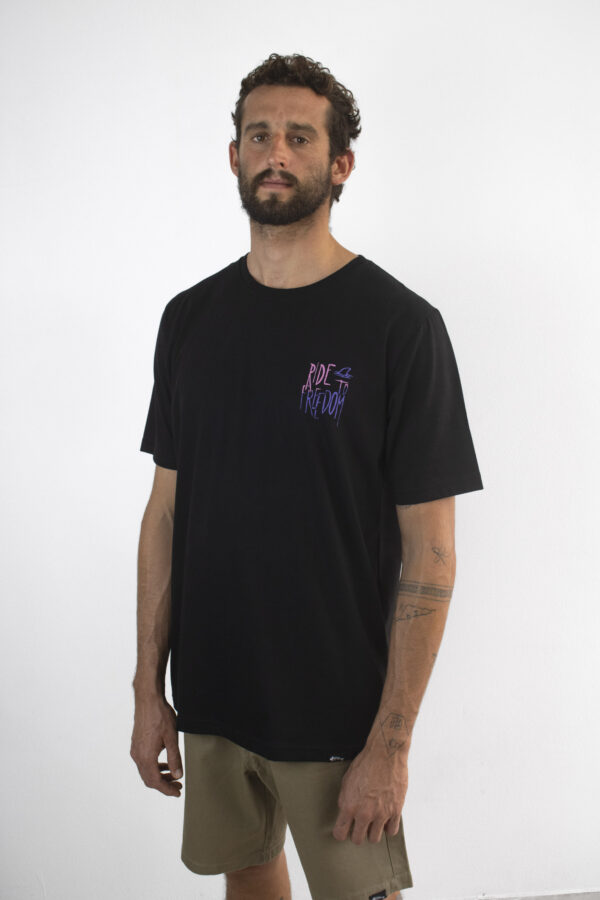 Polo Skull Attack negro - Imagen 6