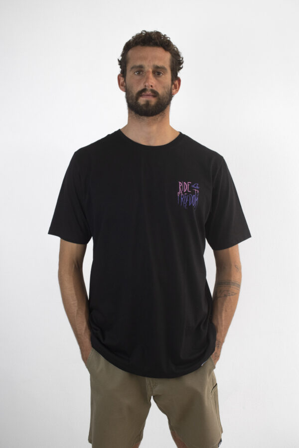 Polo Skull Attack negro - Imagen 4