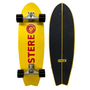 Surfskate Stereo 32" amarillo