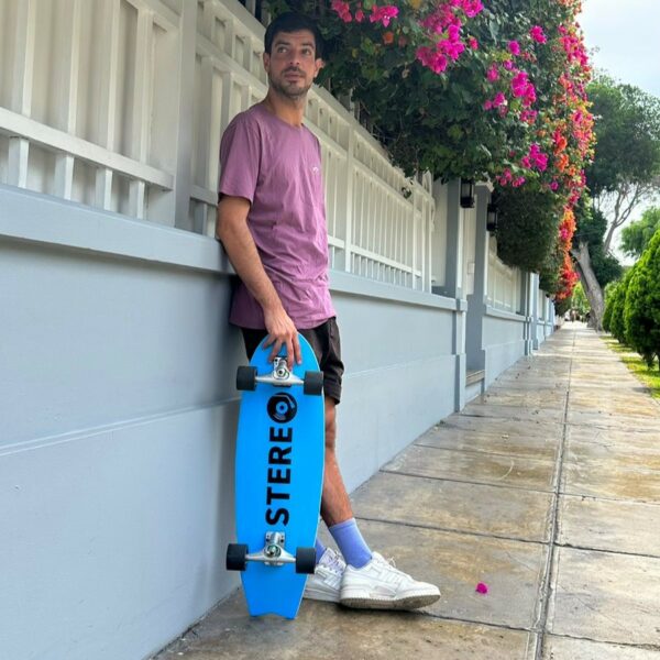 Surfskate Stereo 32" azul - Imagen 2