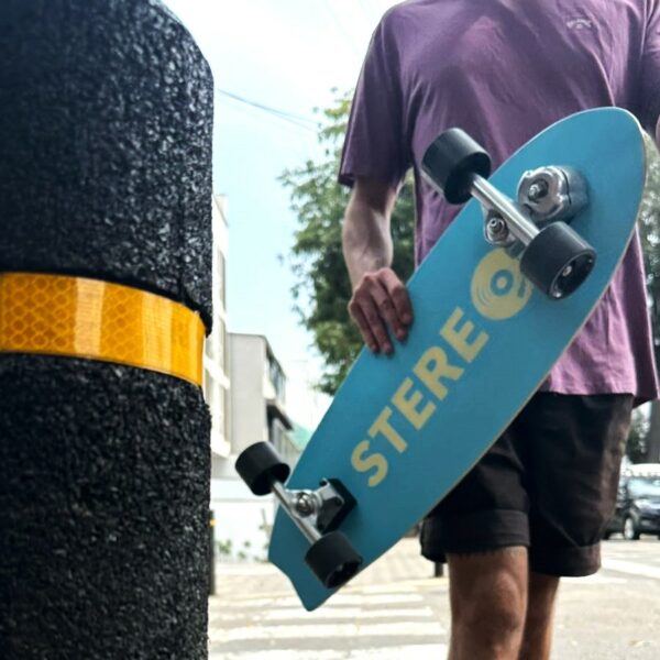 Surfskate Stereo 32" aqua - Imagen 2