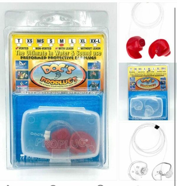 Docs Proplugs Talla M Rojo