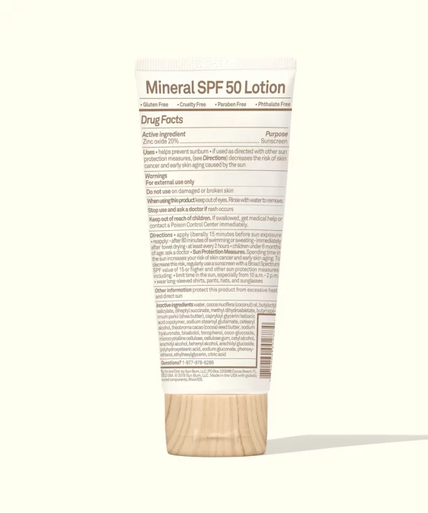 Baby Bum Mineral SPF 50 Sunscreen Lotion - Imagen 2