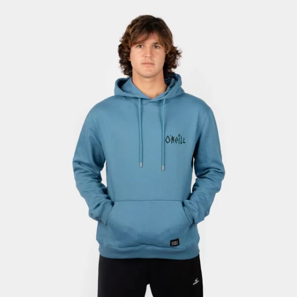 KA FRAMED HOODIE Copen Blue