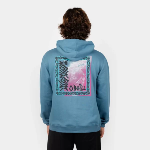 KA FRAMED HOODIE Copen Blue - Imagen 2
