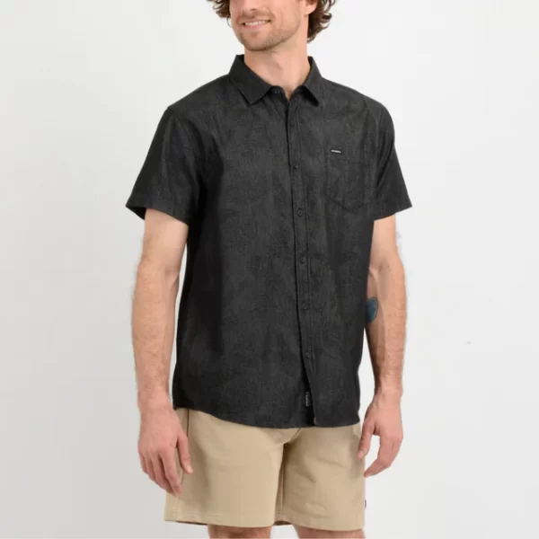 CAMISA MC  BLACK DEMIN - Imagen 3