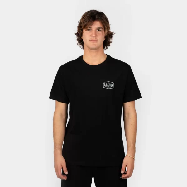 BIG ALOHA T-SHIRT  Black Out