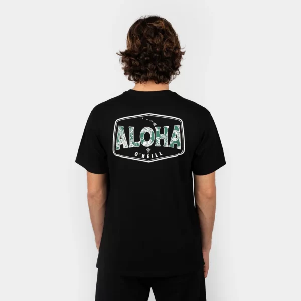 BIG ALOHA T-SHIRT  Black Out - Imagen 2