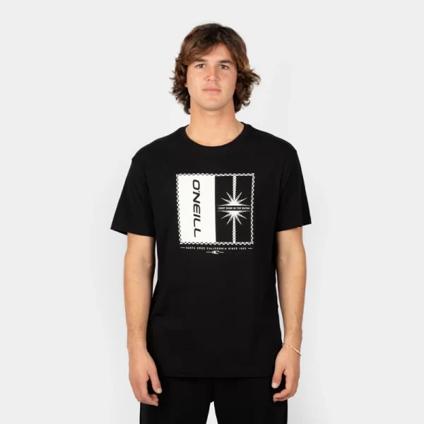 MIX & MATCH PALM T-SHIRT Black Out
