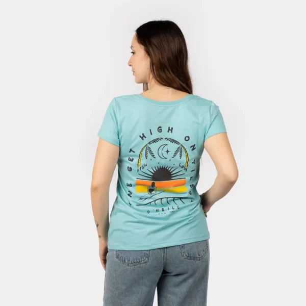 O'NEILL WAVE T-SHIRT Ripling Shores Mujer - Imagen 2