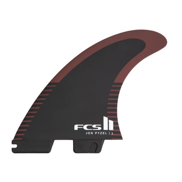 FCS II Pyzel PC Aircore Black/Shiraz Tri Retail Fins