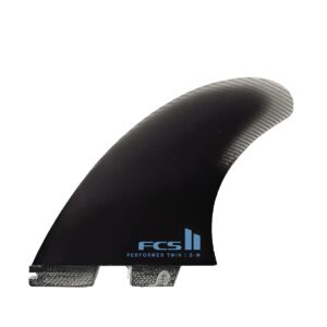 FCS II Performer Twin +1 PG S-M Black Retail Fins