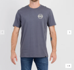 POLO M/C - T-SHIRT S-SLV MEN - OMBRE BLUE