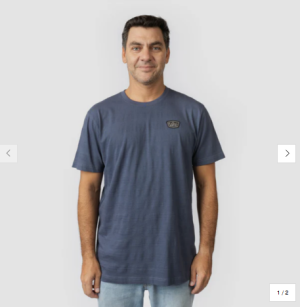 POLO M/C - T-SHIRT S-SLV MEN - OMBRE BLUE