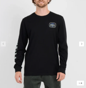 POLO M/L - T-SHIRT L-SLV - BLACK