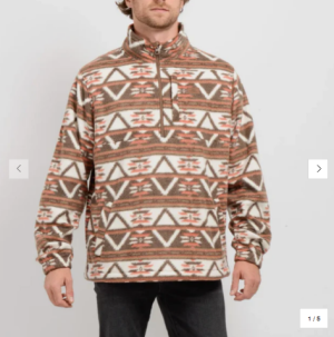 POLERON HOMBRE - MICROPOLARFLEECE - TRIBIAL BIRCH