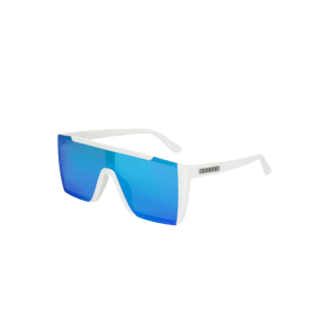 EQUINOX Grey Lens with Blue Iridium Gloss White Frame