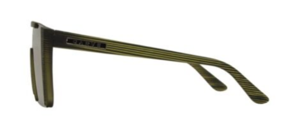 EQUINOX Polarized  Brown Lens  Matte Translucent Olive Streak Frame - Imagen 2