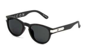 ICON Polarized Grey Lens Matt Black Frame