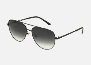 SOLANA Gloss Black Metal Dark Grey/Clear Gradient
