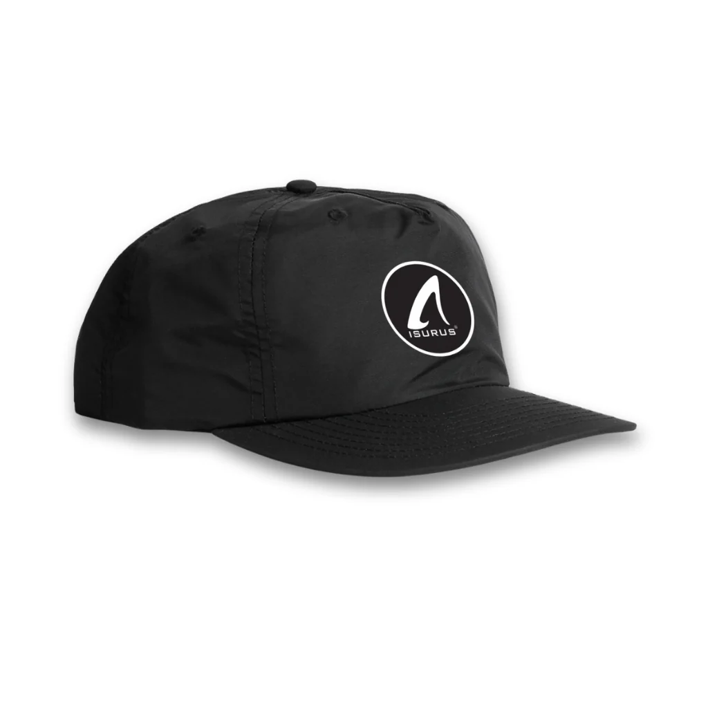 ISURUS ICON PATCH CAP BLACK