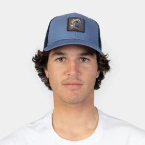 TRUCKER MAN HAT BLUE/BLACK