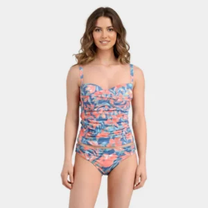 TANKINI FLORAL DEMIN
