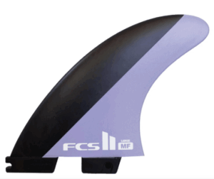 FCS II MF PC Charcoal/Lavender Medium Tri Retail Fins
