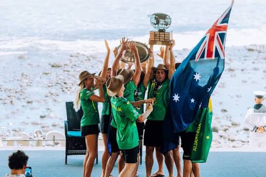 Team Australia viene con todo
